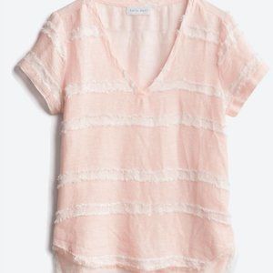 Bella Dahl Brielllee Frayed V-Neck Top